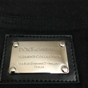 Dolce & Gabbana Black Denim Jeans!